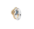 Nhẫn Đôi Orianna Celestial Mặt Trăng Mặt Trời