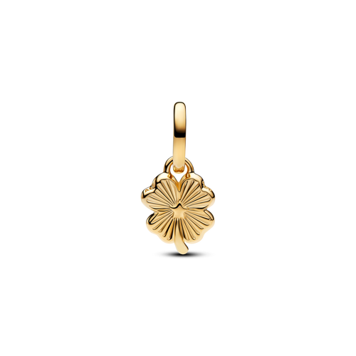 Charm Cỏ 4 Lá Mạ Vàng 14k