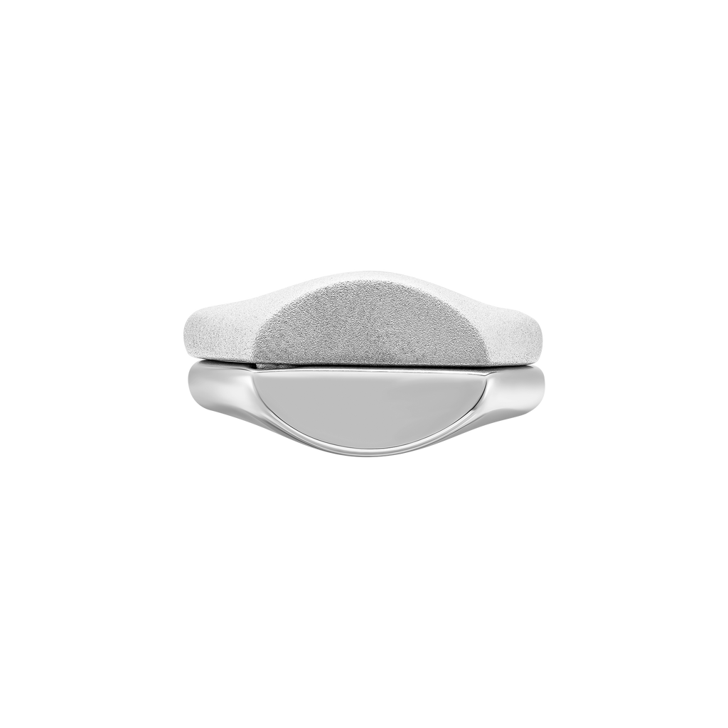 Nhẫn Bạc Cấu Trúc Song Diện Orianna – Dual Light Ring