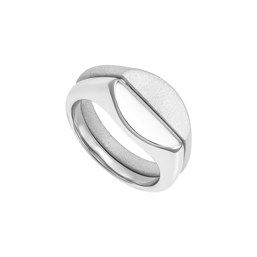 Nhẫn Bạc Cấu Trúc Song Diện Orianna – Dual Light Ring