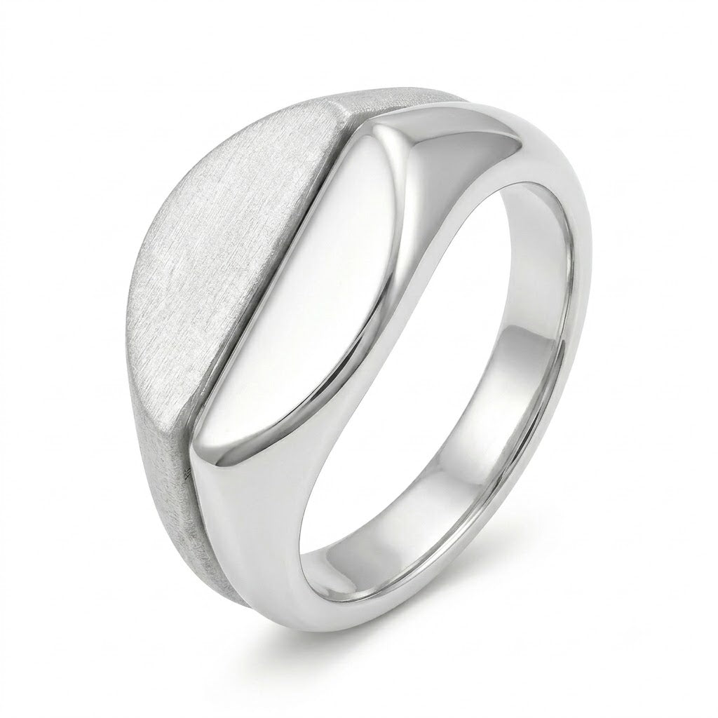 Nhẫn Bạc Cấu Trúc Song Diện Orianna – Dual Light Ring