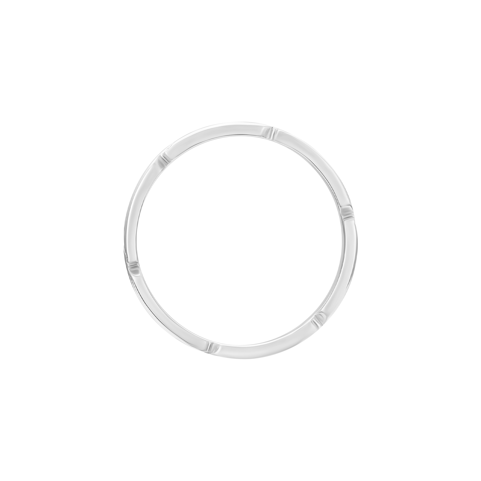 Nhẫn Bạc Lượn Sóng Đính Đá Orianna – Aura Wave Ring