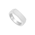 Nhẫn Signet Tối Giản Mặt Nhám Orianna – Pure Canvas Signet