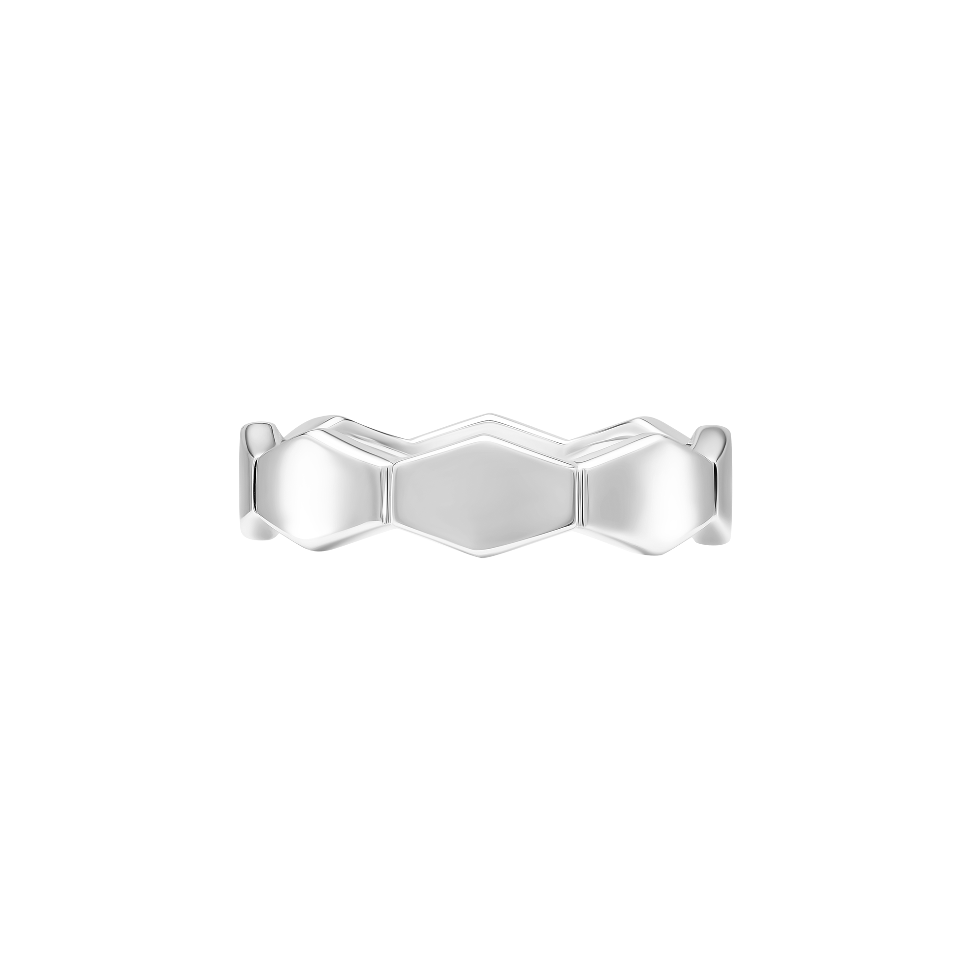 Nhẫn Bạc Cấu Trúc Lục Giác Orianna – Infinite Hex Ring