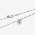 Dây Chuyền Orianna Bạc Cỏ Bốn Lá Biểu Tượng Tình Yêu Và May Mắn