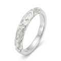 Nhẫn Bạc Điêu Khắc Dòng Chảy Orianna – Liquid Fire Ring